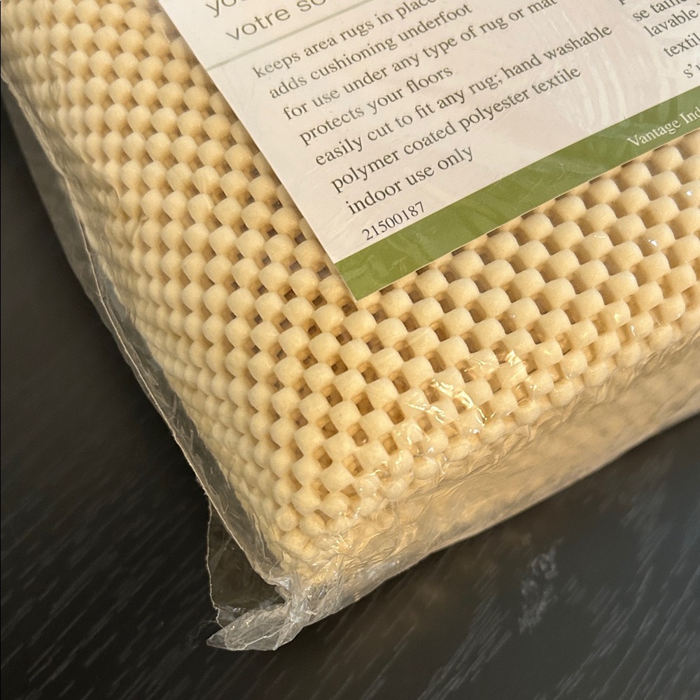 Non Slip Rug Pad - Cream - Picture 3 of 3